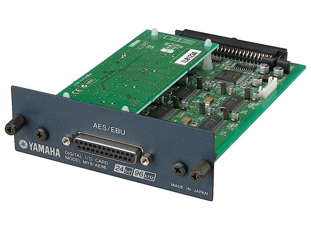 Yamaha MY8-AE96 Ekspansjon 8-channel 96kHz AES/EBU I/O card